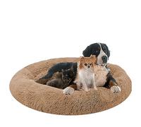 NENIUX Cama redonda para perros y gatos, cojín para perros, sofá para perros, cesta para gatos, donut para mascotas, cojín para perros pequeños, medianos, gatos y otras mascotas (130 cm)