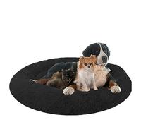NENIUX Cama redonda para perros y gatos, cojín para perros, sofá para perros, cesta para gatos, donut para mascotas, cojín para perros pequeños, medianos, gatos y otras mascotas (110 cm)