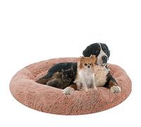 NENIUX Cama redonda para perros y gatos, cojín para perros, sofá para perros, cesta para gatos, donut para mascotas, cojín para perros pequeños, medianos, gatos y otras mascotas (140 cm/55 pulgadas)
