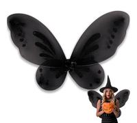 Nenjindz Alas de hadas para adultos, alas de hada de mariposa para adultos, alas de ángel brillantes para mujeres y niñas, alas de princesa de hadas, disfraz de hada de Pascua, alas de Halloween