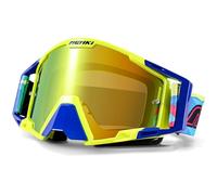 NENKI Gafas de motocross con protección nasal, gafas de moto para usuarios de gafas, protección UV, gafas de cross para mujer y hombre, gafas MX MTB, a prueba de viento/antivaho