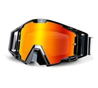 NENKI Gafas Motocross, Gafas Moto con protección nasal, Gafas Nieve para hombre y mujer, para deportes al aire libre, como Gafas Enduro