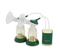 Neno BUENO Sacaleches Doble, Sacaleches de 2 Modos y 9 Velocidades, Doble Electrónico, Bifásico, Sacaleches Automático, Pantalla Táctil, Doble Tetina, Recargable, Inalámbrico, Eléctrico