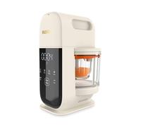 NENO Oro Robot de Cocina Infantil 4 en 1 - Cocción, Licuado, Mantenimiento de la temperatura, Triturado, Robot Cocina Bebe para Comida Casera o Tarros Potitos Bebe, Batidora de Vaso para Niños