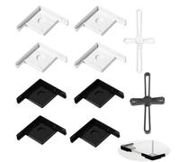 NentMent Juego de 2 protectores de esquina de cristal para acuario de seguridad, protector de esquina para nano naturaleza, kit de acuario ultra transparente, kit de pecera de escritorio sin montura