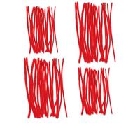 NentMent Juego de 80 varillas para permanente para el cabello, rodillos naturales para cabello largo y corto, varillas rizadoras de cabello, varillas de tela de fieltro para peluquería, bricolaje,