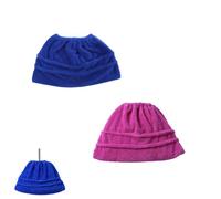 NentMent Paquete de 2 almohadillas de escoba a zócalo, herramienta de limpieza de escobas, cubierta de tela de microfibra reutilizable, repuesto para zócalos, molduras, herramienta de limpieza, polvo,