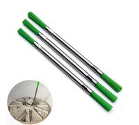 NentMent Paquete de 3 cepillos de limpieza pulsador de placa de lavado de 9 pulgadas de doble extremo para lavadora, cepillo limpiador de rueda ondulada para placa de lavadora, hoja de agua, placa