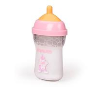 Nenuco - Accesorios Biberón, de Colores Blanco y Rosa, Set de Juego, Accesorios para tu muñeco bebé, complemento de Juguete para muñeca, para niños y niñas Desde 2 años, Famosa (NFN46000)