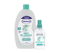 Nenuco Agua de Colonia 1100 ml + Spray 240 ml | Fragancia Original | Menos Alcohol | Formato Ahorro y Portátil | Dermatológicamente Testado