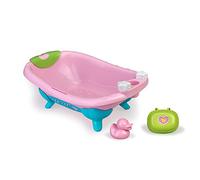 Nenuco - Bañera para Muñecos Bebé, Accesorio, Diseño Moderno y Cómodo, Incluye un Botecito y un Patito para Poder Jugar, +3 Años, Famosa (700015614)