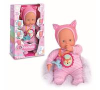 Nenuco - Muñeco, Blandito 5 Funciones, Color Rosa (Famosa 700012664)