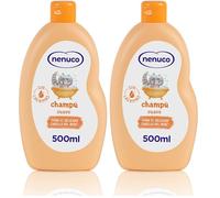 Nenuco Champú Suave para bebé, con Leche de Almendras Dulces, Sin Lágrimas, 500 ml (Paquete de 2)
