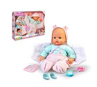 Nenuco Muñeco ¿Estás Bien Tapadito? Cuerpo blando, se pone malito, set con chupete y patucos