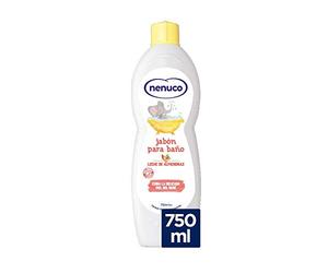 Nenuco Jabón de Baño hidratante para bebé con leche de almendras - 750 ml (3029756)