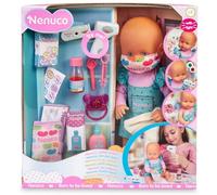 Nenuco Muñeco bebé con Accesorios para Ver si está Enfermo y Jugar a ser médico o Enfermera/o y darle Todos los cuidados, Juguete para niños y niñas de 3 años, Multicolor