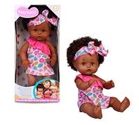 Nenuco of The World Dolls - African Origin - Muñecas bebé de Diferentes etnias, colección Exclusiva de muñecas con Trajes de Primavera de Diferentes países
