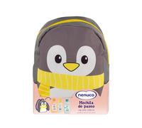 Nenuco Pack Bebé Mochila de Paseo Pingüino, con Gama Completa, Colonia, Jabón, Champú, 3x200ml