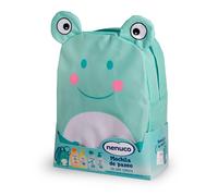 Nenuco Pack Bebé Mochila de Paseo Rana, con Gama Completa,Jabón Líquido,Champú Suave,Agua de Colonia,Leche Hidratante,4x200ml