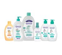 Nenuco Pack Completo Cuidado Bebé | Jabón Líquido 650 ml + Champú Suave 500 ml + Agua de Colonia 1100 ml + Spray 240 ml + 2x Leche Hidratante 500 ml | Fragancia Original | Sin Lágrimas |
