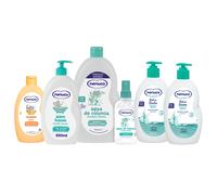 Nenuco Pack Familiar | Jabón Líquido 650 ml + Champú Suave 500 ml + Agua de Colonia 1100 ml + Spray 240 ml + 2x Gel de Ducha 650 ml | Fragancia Original | Aloe Vera y Leche de Almendras | Sin Lágrimas