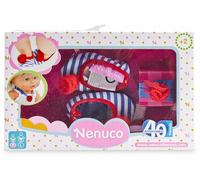 Nenuco - Zapatos de rayas con conlante, multicolor (Famosa 700013503)