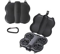 Neo 2 - Caja de almacenamiento para dron DJI Neo 2 con mosquetón, funda protectora de mariposa antigolpes y arañazos, bolsa de viaje portátil, accesorios de protección de carcasa dura, Black, Sencillo
