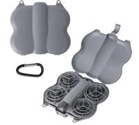 Neo 2 - Caja de almacenamiento para dron DJI Neo 2 con mosquetón, funda protectora de mariposa antigolpes y arañazos, bolsa de viaje portátil, accesorios de protección de carcasa dura, Gray, Sencillo