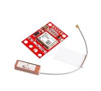 NEO-6M Placa de módulo GPS con para Arduino y para Raspberry Pi, 3.3V-5V para interfaz TTL UART, incorporado para almacenamiento de datos EEPROM, velocidad de 9600 baudios, diseño compacto de 36 x 24