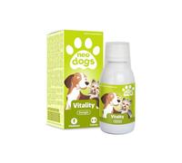 NEO DOGS - Jarabe Vitality para Perro - Potencia la Vitalidad y el Bienestar General - con Vitaminas del Grupo B e Ingredientes Naturales - 120 ml