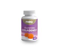 NEO - Gummies Colágeno + - Gominolas de Colágeno, Ácido Hialurónico, Vitamina C y Coenzima Q10 - Para la Salud de la Piel y Huesos