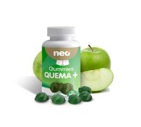 NEO - Gummies Quema + - Gominolas a base de Vinagre de Sidra de Manzana y Cromo - Brinda saciedad y Ayuda a Adelgazar