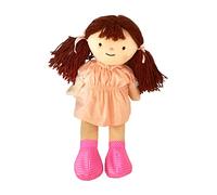 NEO+- Muñeca de Peluche con Vestido, para microondas, Color castaña (200512)