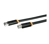 Neo NEOUSBA1MR2 Cable D+ USB clase A, 1 m, color naranja