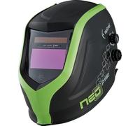Neo p550 Casco de soldadura, de color negro y verde, con un campo de visión de 50 x 100 mm y nivel de protección DIN 9-13