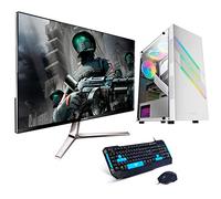 Neo PC Pack Gaming PC | PC Gaming Completo | AMD Ryzen 5-4600G/16GB RAM/1TB HDD + 480GB SSD/Monitor 27" FullHD + Teclado y Raton.