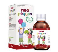 NEO PEQUES Gases | Jarabe Infantil para Reducir la Distensión Abdominal y las Flatulencias | 150 ml | A Base de Plantas Naturales y Fósforo | Sabor Manzana y Maca