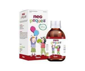 NEO PEQUES - Gases - Jarabe Infantil Sabor Manzana Suave para Alivio de Gases y Malestar Digestivo - A partir de 6 meses - 150 ml