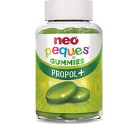 NEO PEQUES - Gummies Propol+ - 30 Gominolas para Niños - Con Própolis, N-Acetilcisteína y Vitamina C - Ayuda a hacer frente a los resfriados invernales - Sabor a Lima