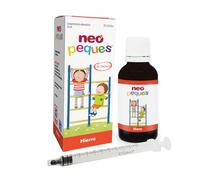 NEO PEQUES Hierro - Jarabe Infantil con Hierro Liposomado Lipofer - Apoyo al Desarrollo Cognitivo y Formación de Glóbulos Rojos - Fácil Absorción - 30 ml