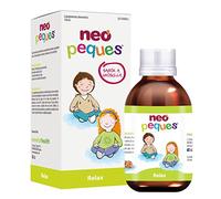 NEO PEQUES | Jarabe Infantil Relax | 150 ml | Para Problemas de Sueño e Inquietud en Niños | Mejora el Bienestar Digestivo | A Base de Plantas Naturales y Oligoelementos | Sabor Grosella