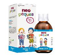 Neo Peques Jarabe infantil Omega-3 DHA y vitaminas Sabor Fresa 150 ml