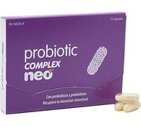 NEO | Probiotic Complex | 15 Cápsulas | Con Microgránulos a Base de Probióticos y Prebióticos | Mejora las Funciones Digestivas | Ayuda al Bienestar Intestinal