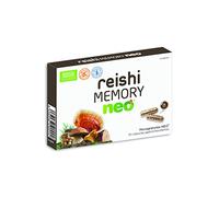 NEO | Reishi Memory | 30 Cápsulas | Ayuda a Mejorar la Memoria | A Base de Bacopa, Reishi, Melena de León y Cordyceps | Elaborado con Hongos Ecológicos
