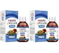 NEO | Reishi Neo Peques Studio - 150 gr | Jarabe infantil a base de Reishi, Vitamina C y Vitamina B5 - Mejora la concentración (Paquete de 2)