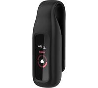 NEO+, Soporte de clip de silicona negra compatible con el rastreador de actividad Fitbit Luxe