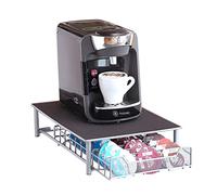 Neo Soporte dispensador de cápsulas de café para 60 cápsulas de café, estante de almacenamiento adecuado para cápsulas Tassimo