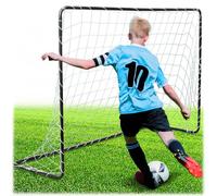 Neo-Sport Portería de fútbol para Exteriores, 183 x 122 x 61 cm, Color Negro