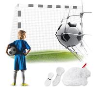 Neo-Sport Red para portería de fútbol, Resistente, 215 x 150 x 90 cm