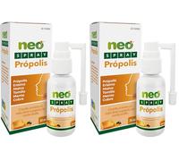 NEO | Spray Própolis Complemento Alimenticio a Base de Érisimo, Malva y Tomillo | Con propiedades Antiinflamatorias. (Paquete de 2)